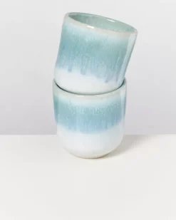 Motel a Miio Kleine Becher^Alcachofra Becher Klein Grunblau