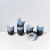 Motel a Miio Tassen & Becher Sets^Alcachofra 6Er Set Becher Gros Schwarz