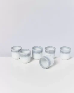 Motel a Miio 6 Teilige Sets^Alcachofra 6Er Set Becher Klein Graublau