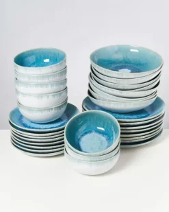 Motel a Miio 32 Teilige Sets^Alcachofra Grunblau - 32 Teiliges Set