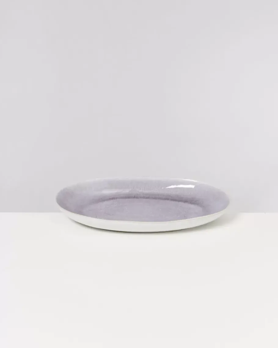 Motel a Miio Servierplatten^Alcachofra Servierplatte L Graublau