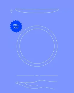 Motel a Miio Kleine Teller^Alcachofra Teller Klein Schwarz