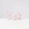 Motel a Miio Gläser^Alegria 6Er Set Glas Gros Drops Rose