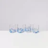 Motel a Miio Gläser^Alegria 4Er Set Glas Klein Big Drops Blau