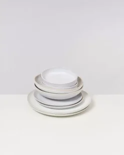 Motel a Miio Geschirr Sets^All White - 8 Teiliges Set