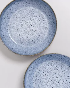 Motel a Miio Servierschalen^Almada Obstschale Graublau Gesprenkelt