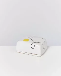Motel a Miio Butterdosen^Alojamento Butterdose Weis Mit Bemalung