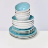 Motel a Miio Geschirr Sets^Areia Aqua - 16 Teiliges Set