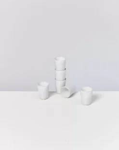 Motel a Miio Tassen & Becher^Areia 6Er Set Espressobecher Weis