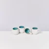 Motel a Miio 4 Teilige Sets^Areia 4Er Set Espressotasse Aqua