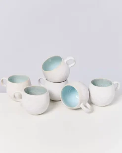 Motel a Miio Tassen & Becher Sets^Areia 6Er Set Tasse Gros Azur