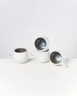 Motel a Miio Tassen & Becher Sets^Areia 4Er Set Tasse Gros Grau