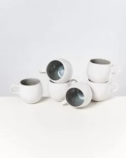 Motel a Miio Tassen & Becher Sets^Areia 6Er Set Tasse Gros Grau