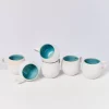 Motel a Miio Tassen & Becher Sets^Areia 6Er Set Tasse Klein Aqua