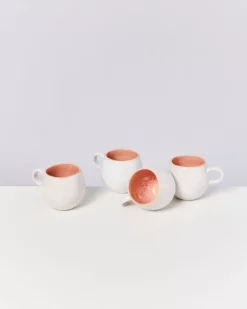Motel a Miio Tassen & Becher Sets^Areia 4Er Set Tasse Klein Pink