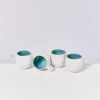 Motel a Miio Tassen & Becher^Areia 4Er Set Tasse Klein Aqua