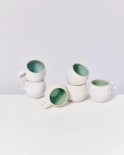Motel a Miio Tassen & Becher Sets^Areia 6Er Set Tasse Klein Mint
