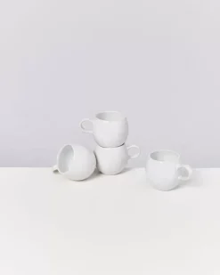 Motel a Miio Tassen & Becher^Areia 4Er Set Tasse Klein Weis