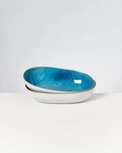 Motel a Miio Servierschalen^Areia Ofenform Aqua