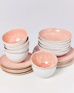 Motel a Miio Geschirr Sets^Areia Pink - 24 Teiliges Set