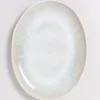 Motel a Miio Servierplatten^Areia Servierplatte Oval L Grau