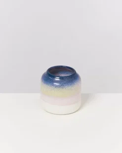 Motel a Miio Bebe^Bebe Vase Blau Rosa Gesprenkelt