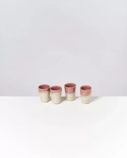 Motel a Miio Tassen & Becher Sets^Bica 4Er Set Espressobecher Pink Cream