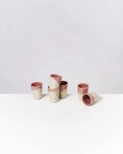 Motel a Miio Tassen & Becher Sets^Bica 6Er Set Espressobecher Pink Cream