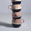 Motel a Miio 4 Teilige Sets^Bica 4Er Set Tasse Gros Pink Navy Cream