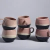 Motel a Miio 6 Teilige Sets^Bica 6Er Set Tasse Gros Pink Navy Cream