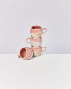 Motel a Miio Tassen & Becher^Bica 4Er Set Tasse Klein Pink Cream