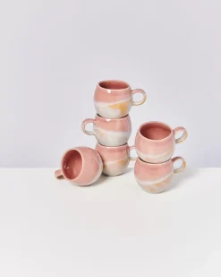 Motel a Miio Tassen & Becher Sets^Bica 6Er Set Tasse Klein Pink Cream