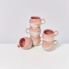 Motel a Miio 6 Teilige Sets^Bica 6Er Set Tasse Klein Pink Cream