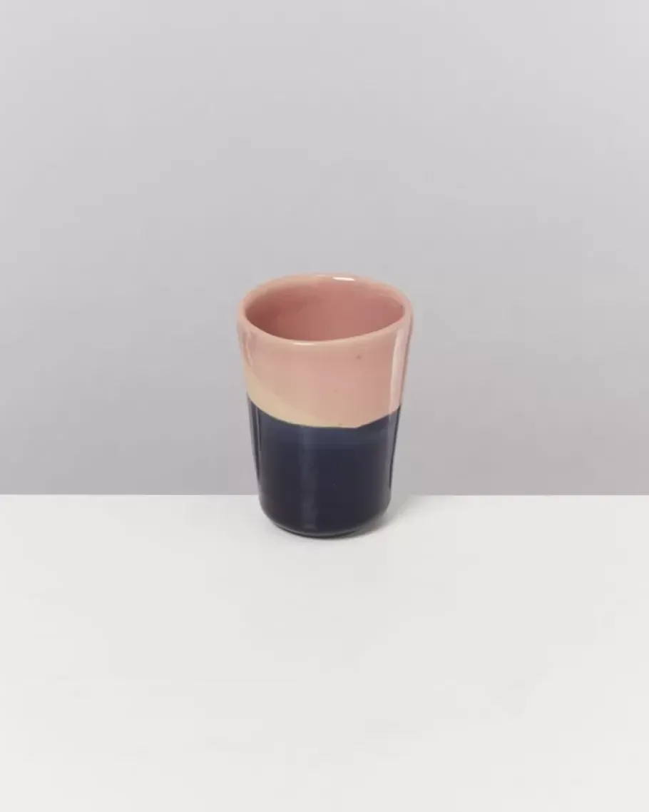 Motel a Miio Espressobecher^Bica Espressobecher Pink Navy Cream