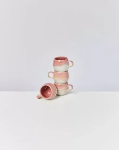 Motel a Miio Espressotassen^Bica Espressotasse Pink Cream