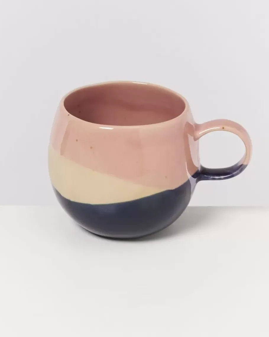 Motel a Miio Große Tassen^Bica Tasse Gros Pink Navy Cream