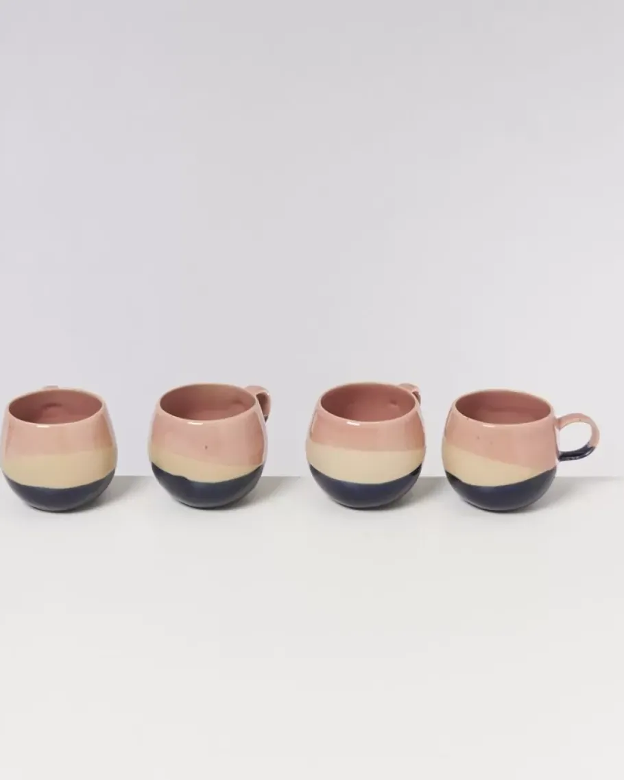 Motel a Miio Tassen & Becher^Bica Tasse Gros Pink Navy Cream