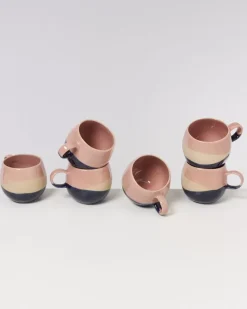 Motel a Miio Tassen & Becher^Bica Tasse Gros Pink Navy Cream