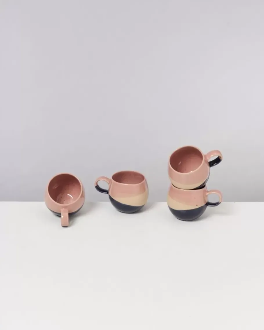 Motel a Miio Tassen & Becher^Bica Tasse Klein Pink Navy Cream