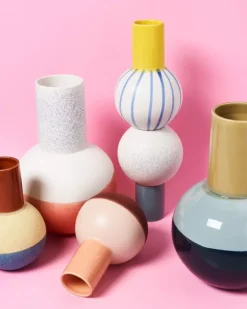 Motel a Miio Vasen^Bola Vase L Grun Mint Navy