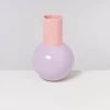 Motel a Miio Bola L^Bola Vase L Lila Rosa