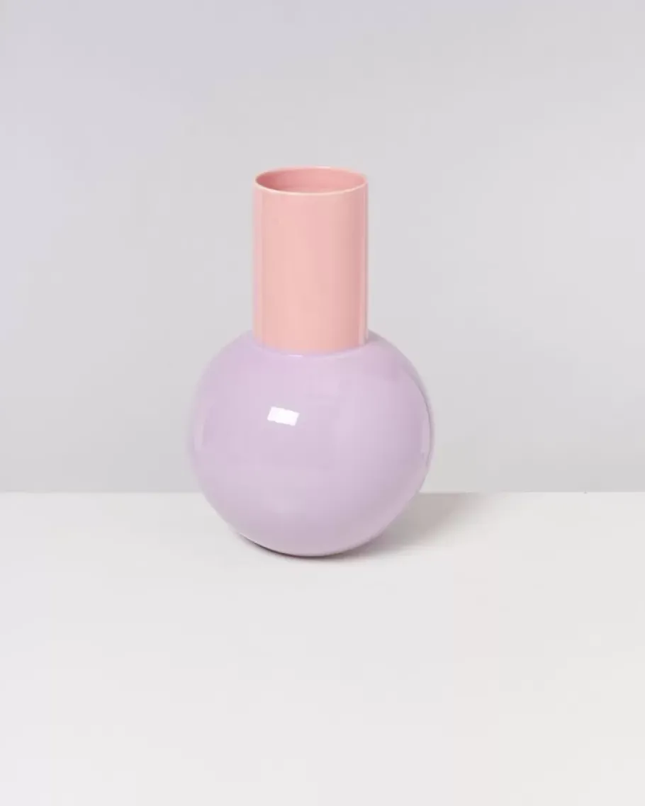 Motel a Miio Vasen^Bola Vase L Lila Rosa