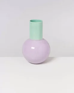 Motel a Miio Vasen^Bola Vase L Pastell Mint Lila