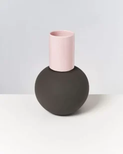 Motel a Miio Bola L^Bola Vase L Rose Grau