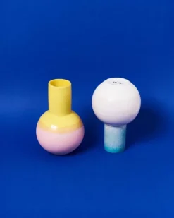 Motel a Miio Vasen^Bola Vase M Gelb Rose