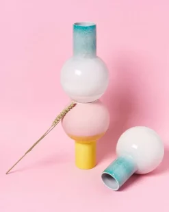 Motel a Miio Vasen^Bola Vase M Gelb Rose