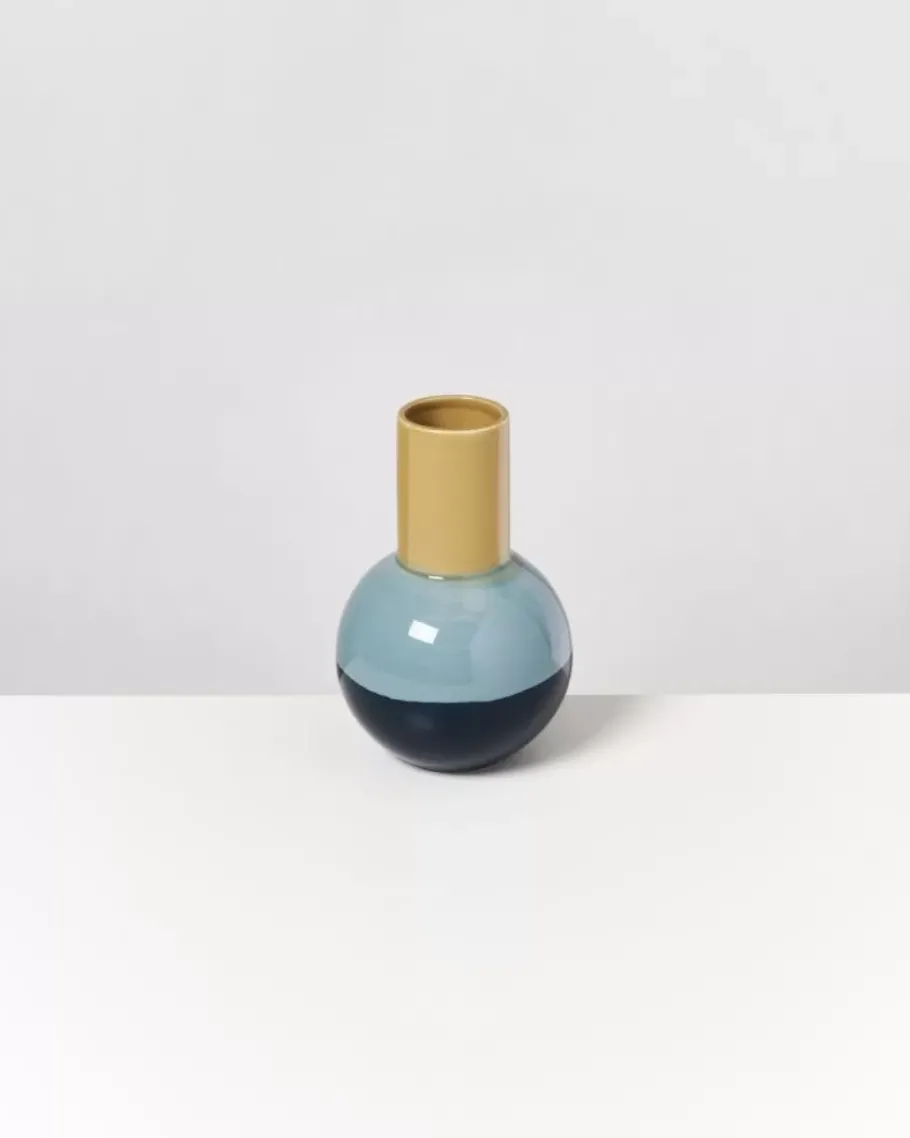 Motel a Miio Bola M^Bola Vase M Grun Mint Navy