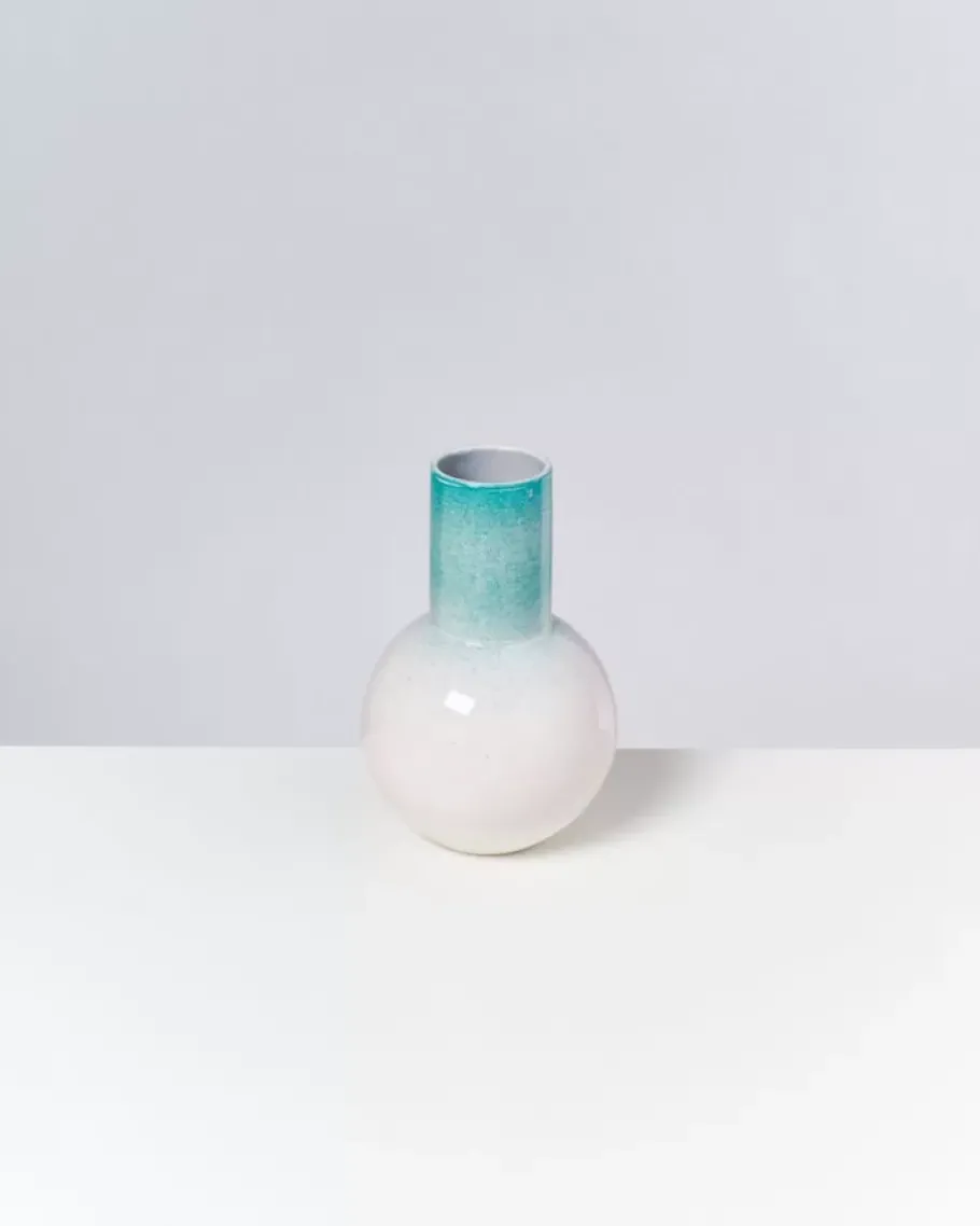 Motel a Miio Bola M^Bola Vase M Grun Rosa Gesprenkelt