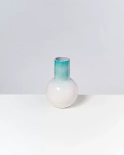 Motel a Miio Vasen^Bola Vase M Grun Rosa Gesprenkelt