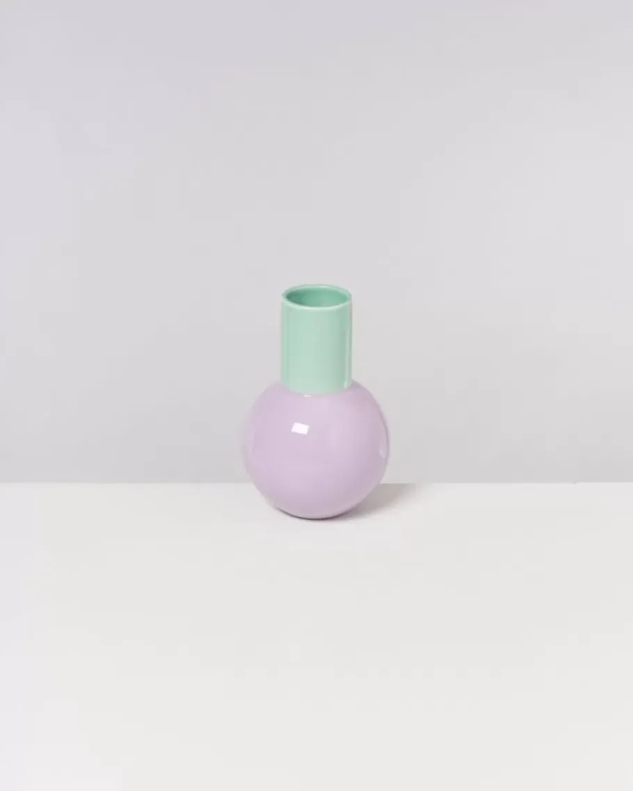 Motel a Miio Vasen^Bola Vase M Pastell Mint Lila
